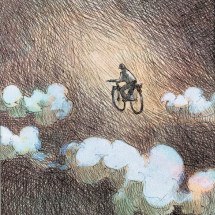 O eterno retorno do ciclista - ilustração: Odilon Moraes