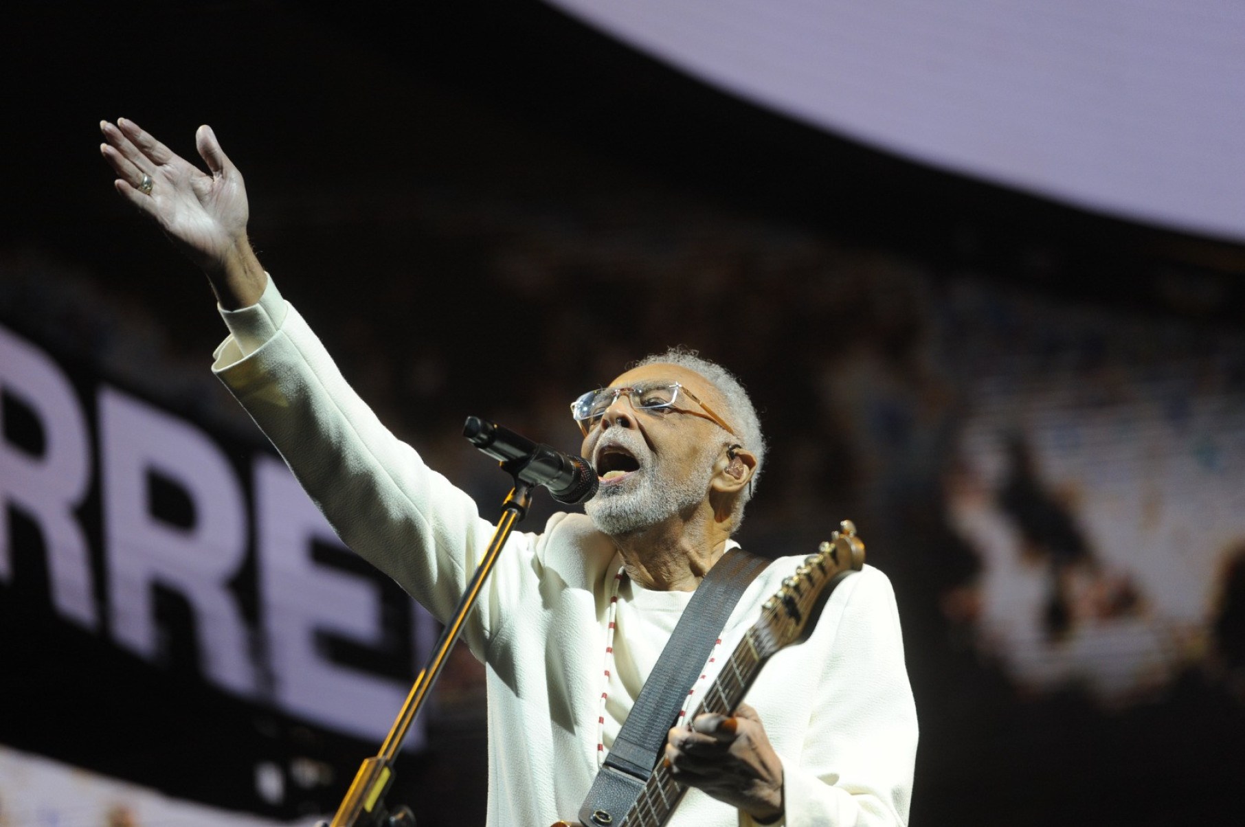 O show de Gilberto Gil em BH levou aproximadamente 55 mil pessoas ao Mineirão-Alexandre Guzanshe/EM/DA Press